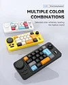 19-Key Programmable Mini Keyboard With Hot-Swappable 3D Scroll Wheel and Joystick, Customizable Digital Functions, Compatible With Win8/10/Mac