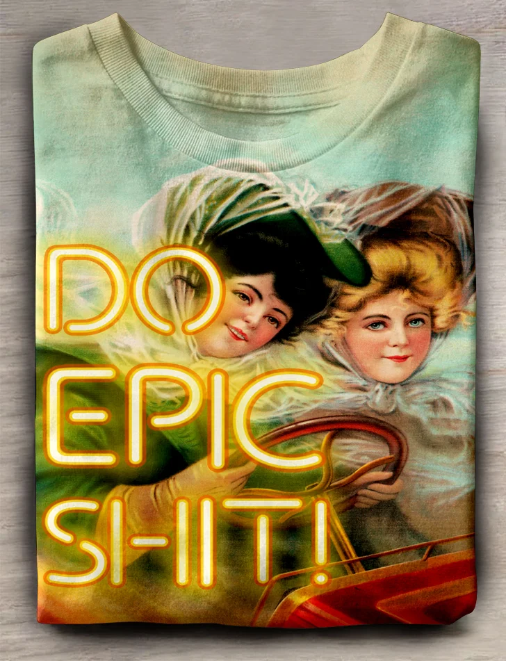 Eagerlys  Do Epic Shit T-shirt Eagerlys