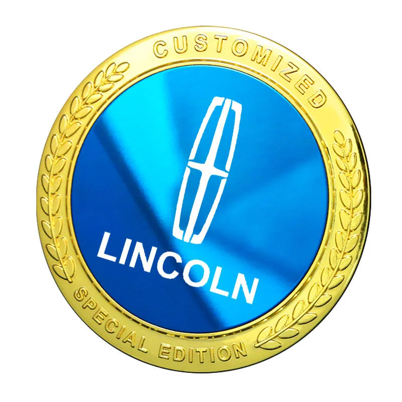 Triangle window side sticker, metal non-fading car stickers decorative stickers