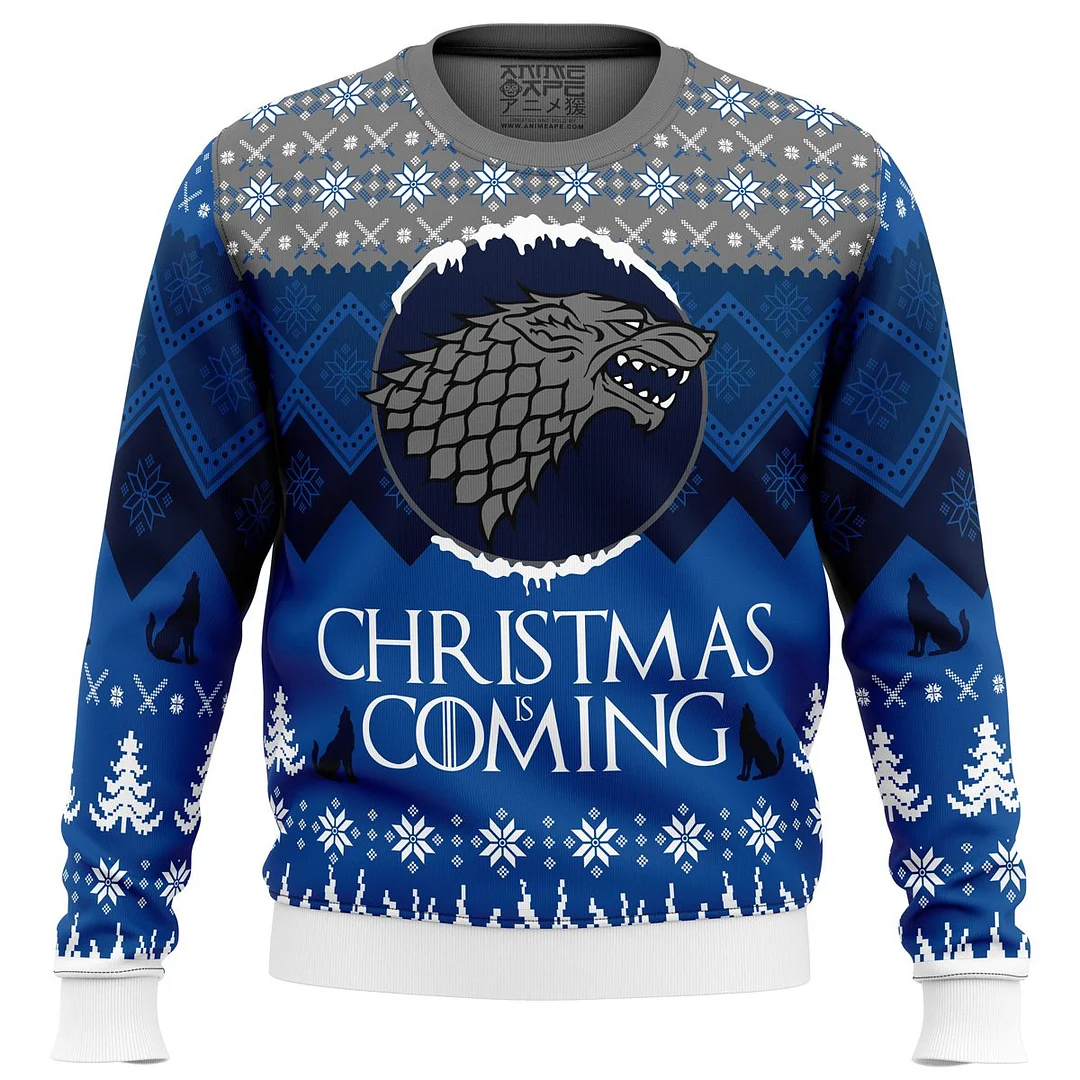 Game of Thrones Christmas is Coming Ugly Christmas Sweatshirt