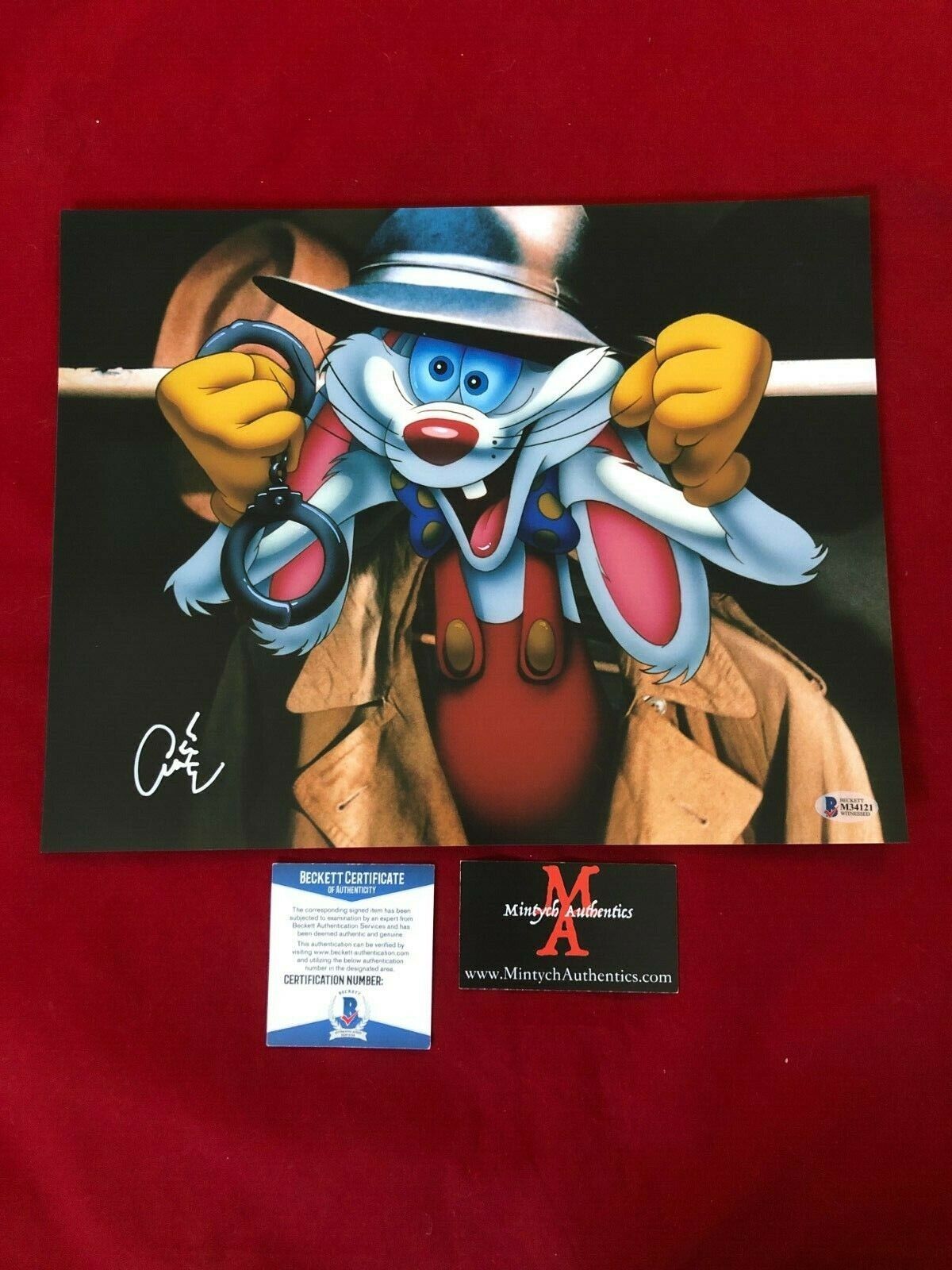 CHARLES FLEISCHER AUTOGRAPHED SIGNED 11X14 Photo Poster painting WHO FRAMED ROGER RABBIT BECKETT