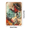 Rock stevie ray vaughan - Panneaux en &eacute;tain m&eacute;tallique(20*30cm/30*40cm) - Musique