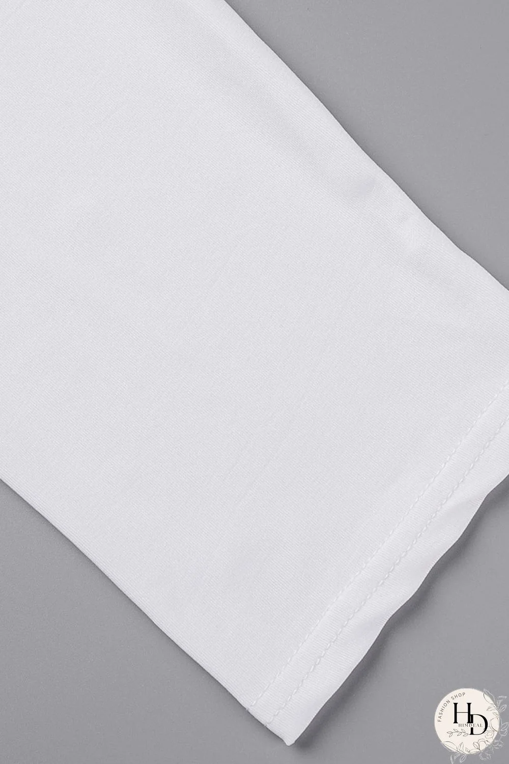 White Casual Print Bandage Patchwork O Neck Plus Size Dresses