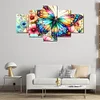 (100*50cm)Butterfly Flower - Full Round Drill Diamond Painting