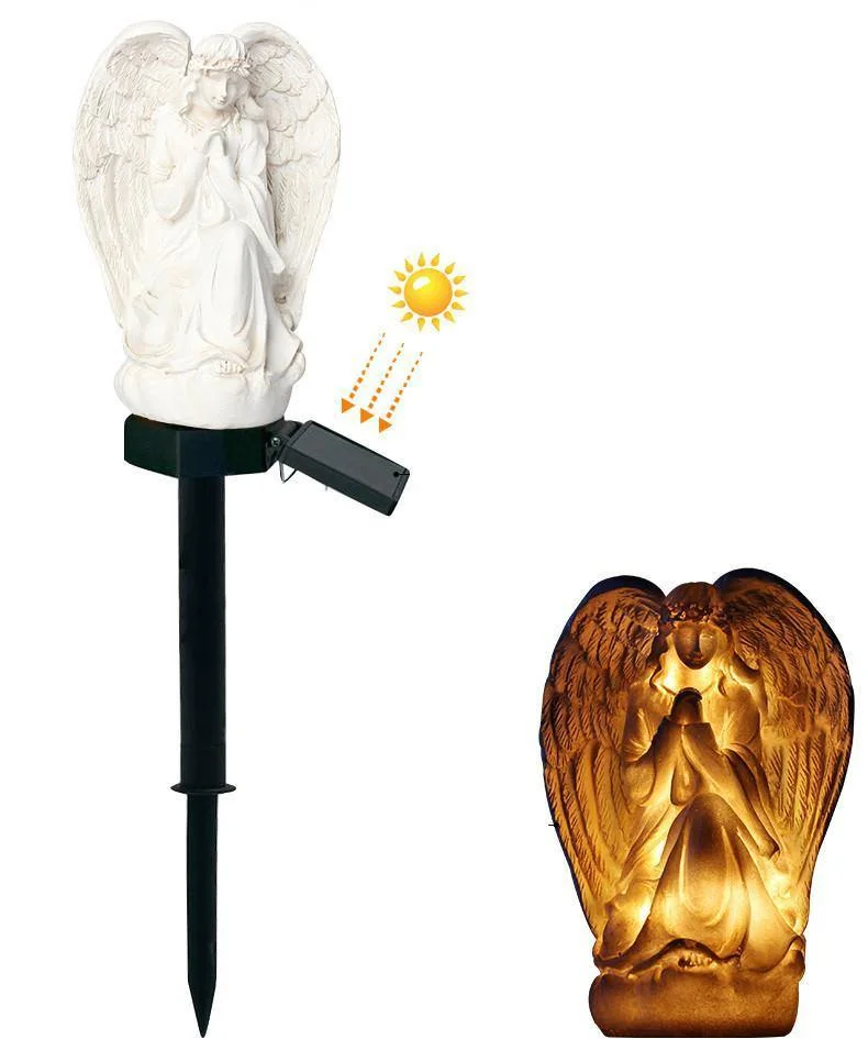 Outdoor Angel Pattern Solar Light
