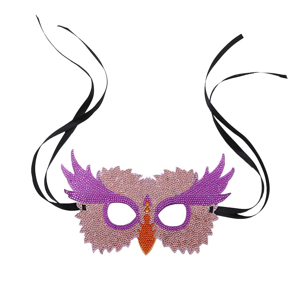 Owl Mask - DIY Diamond Craft