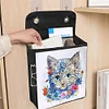 DIY Cat Diamond Painting Storage Bag Sundries Holder Bag