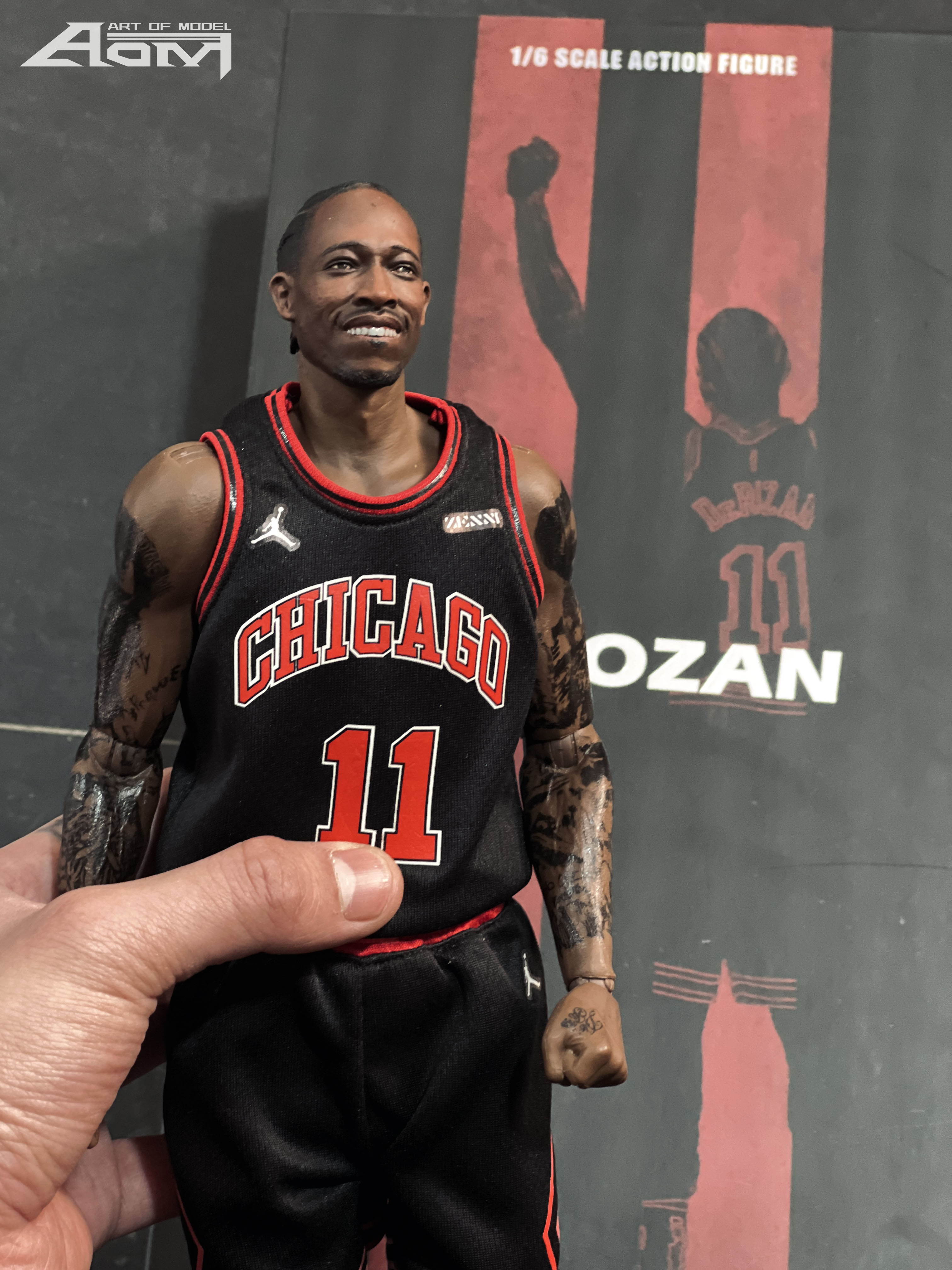 PREORDER AOM TOYS Studio NBA Chicago Bulls DeMar DeRozan 1/6 Statue(GK)