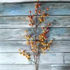 Red Winterberry Cranberry Artificial Flower Plant Chinese New Year Christmas Decor