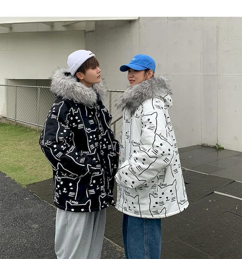 Loose Korean Winter Padded Jacket Jacket Hong Kong Style Fur Collar Cotton Jacket Very Fairy Bread Jacket Women 2020 New Cot