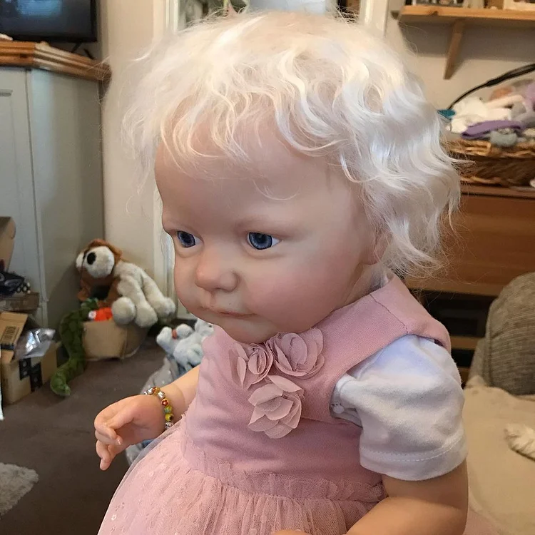  22 Inches Tobiah Realistic Reborn Baby Soft Vinyl Silicone Doll Girl Cadence Gift For Kids - Reborndollsshop®-Reborndollsshop®