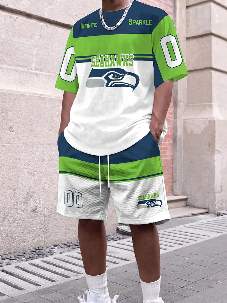 Seattle Seahawks  Limited Edition Top And Shorts Two-Piece Suits
