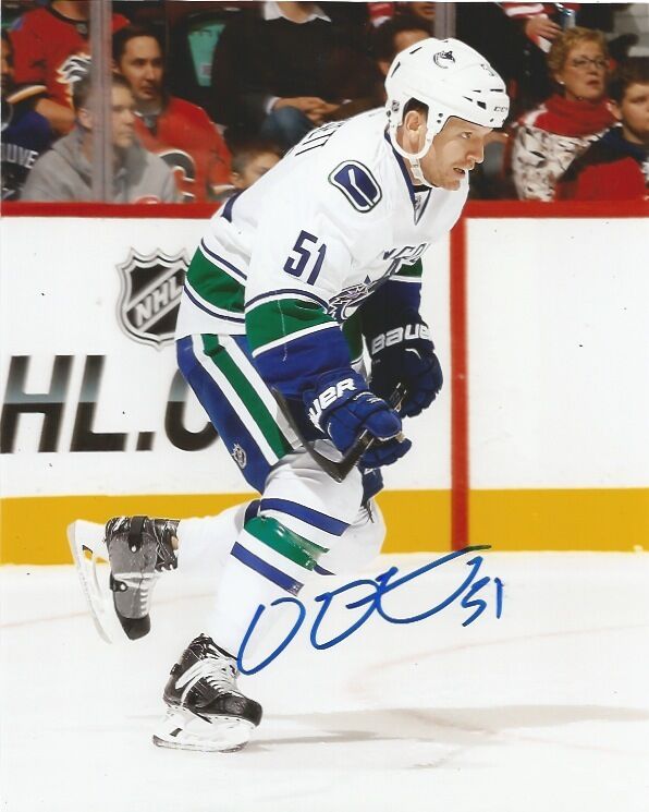 Vancouver Canucks Derek Dorsett Autographed Signed 8x10 Photo Poster painting COA B