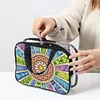 DIY Mandala Diamant Kunst Strass Make-up Tasche Transparent PVC Aufbewahrungspack Geschenk
