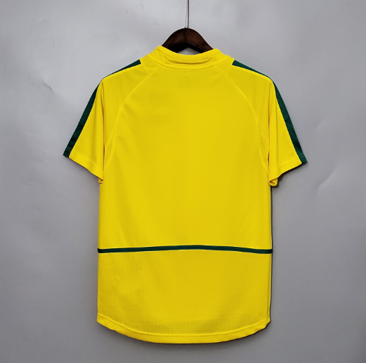 Retro 2002 Brazil home Football shirt Thai Quality