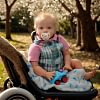 20'' Lifelike Reborn Toddler Blue Eyes Baby Doll Boy Sdalafa, Posable & Collectible and Safe For Ages 3+ Children - RBBI-Myrebornbabydoll&reg; Myrebornbabydoll&reg;
