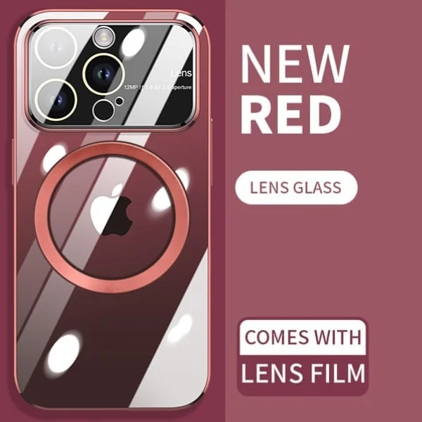 Transparent magnetic iPhone case