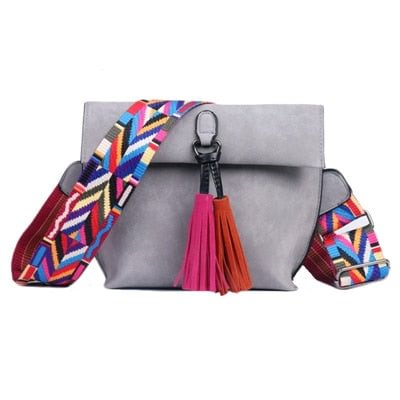 SWDF New Women Messenger Bag Tassel Crossbody Bags For Girls Shoulder Bags Female Designer Handbags Bolsa Feminina Bolsos Muje