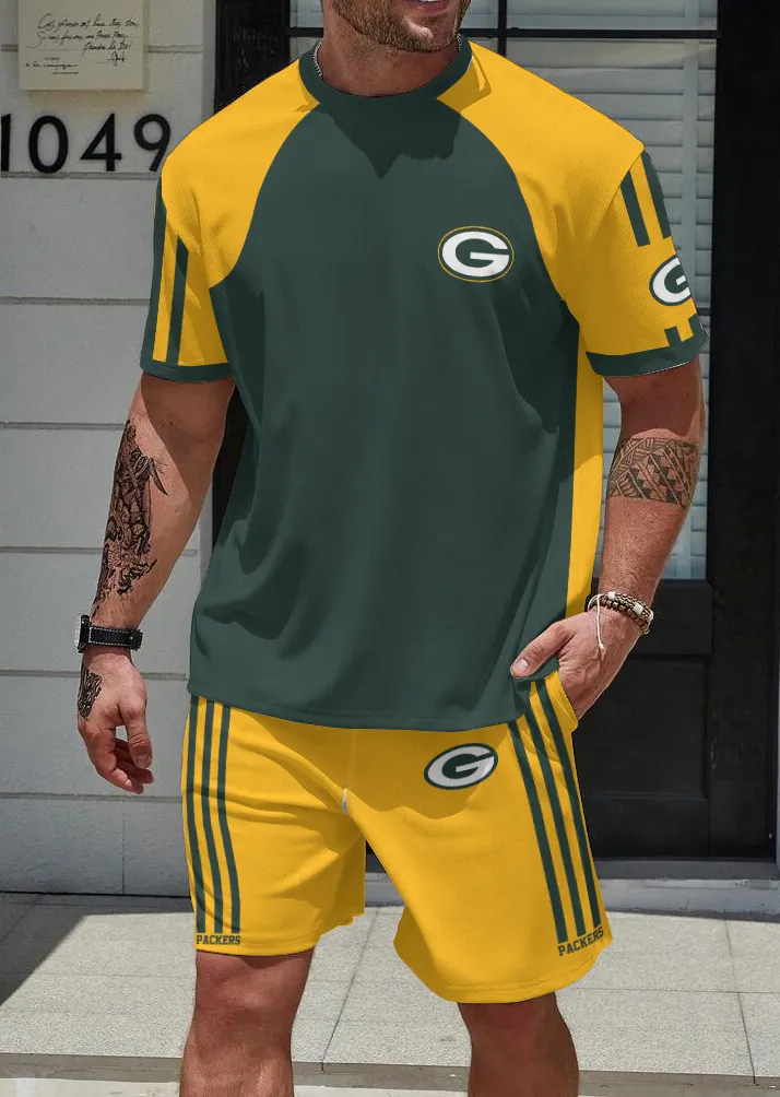 Green Bay Packers Limited Edition Top And Shorts Two-Piece Suits