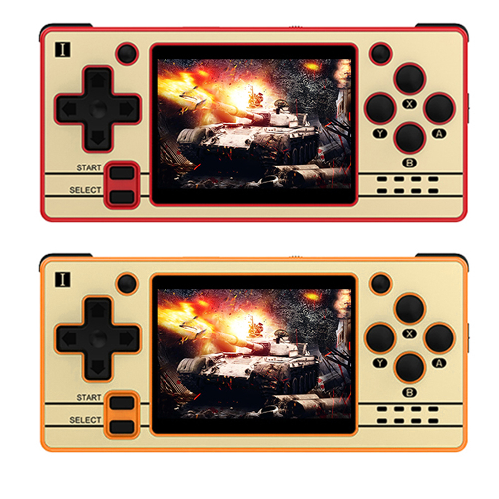 

Q20 MINI 2500/5000 Games 32/64G 2.4 inch IPS Retro Handheld Gaming Console, Yellow, 501 Original