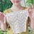 Buyerint Women Quick Easy Clip-on Lace Fragment Camisole Bra Insert Wrapped Chest Overlay Modesty Panel