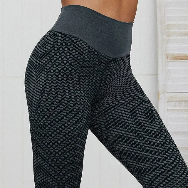 Women Leggings High Waist Dot Fitness Legging Seamless Butt Lift Leggins Female Workout Gym Booty Push Up Ankle Length Pants