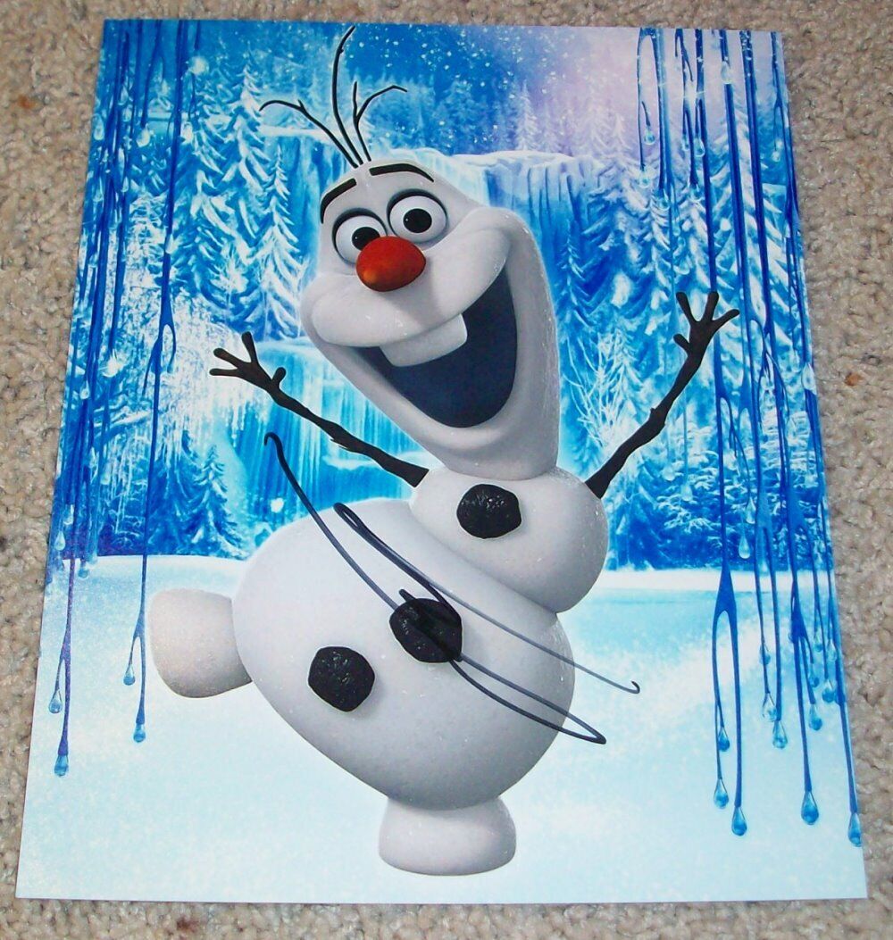 JOSH GAD SIGNED AUTOGRAPH FROZEN II 2 OLAF 8x10 Photo Poster painting E w/PROOF