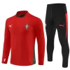 Portugal  25-26 1/4 Zip Tracksuit Red Chandal