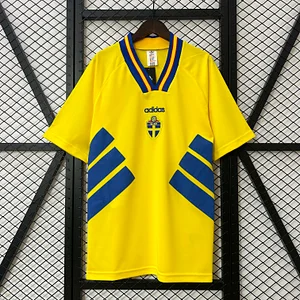 1994 Retro Sweden Home Football Shirt 1:1 Thai Quality
