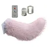 Remote Control Electric Car Tail Universal Cute Fuzzy Wagging Moving Tail Easy To Install for Auto Trunk Charm Cosplay Accessory
