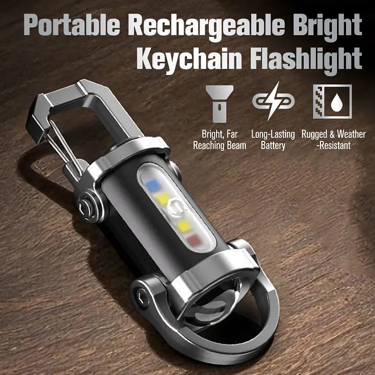 Usb Rechargeable Mini Led Light 💡USB-C Rechargeable Keychain Flashlight | 500 Lumens EDC Mini Light ...