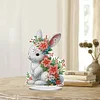 Flower Rabbit - 5D DIY Craft Ornament