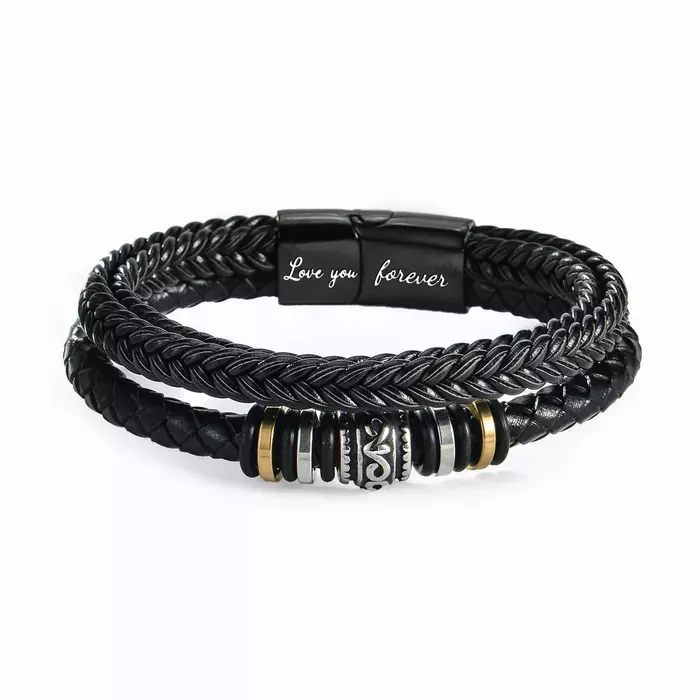 For Husband - I Love You Forever & Always Vintage Bracelet