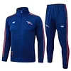 Joyfball 2025/2026 Kids Size Arsenal Half-Pull Training Suit Blue Football Shirt 1:1 Thai Quality