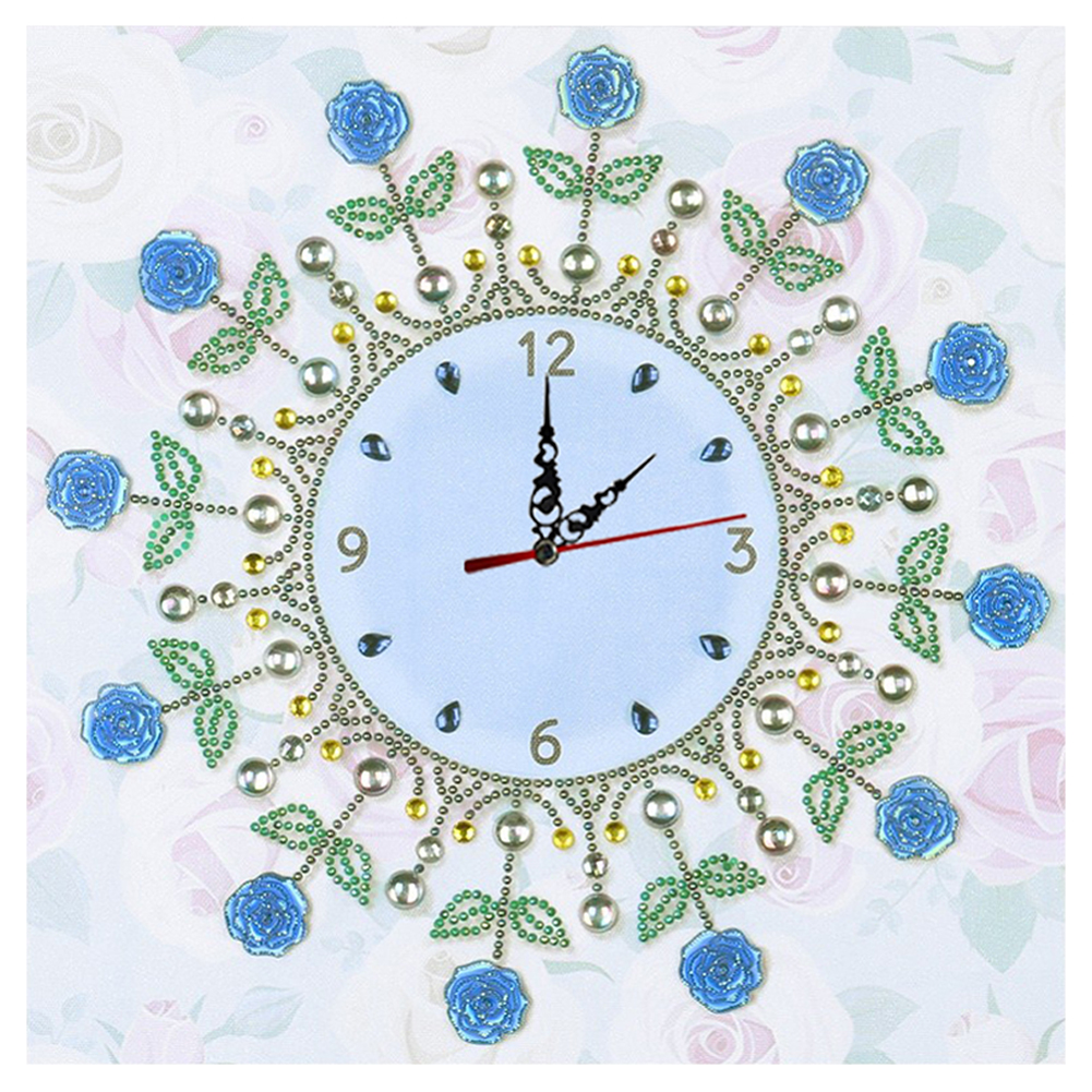 

Flower - 5D DIY Craft Clock - 35*35CM, 501 Original