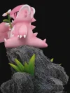 1/20 Scale World Zukan Kangaskhan - Pokemon Statue - Wonder Studio