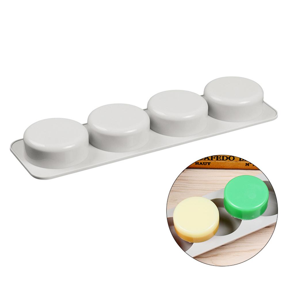 

4-grids (Round) Silicone Mold - Baking, 501 Original
