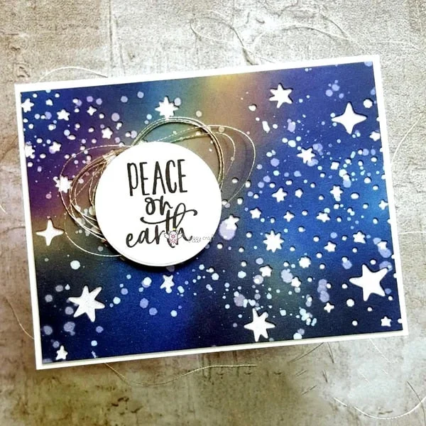 Piggy Craft metal cutting dies cut die mold Star Meteor Frame Scrapbook paper craft knife mould blade punch stencils dies