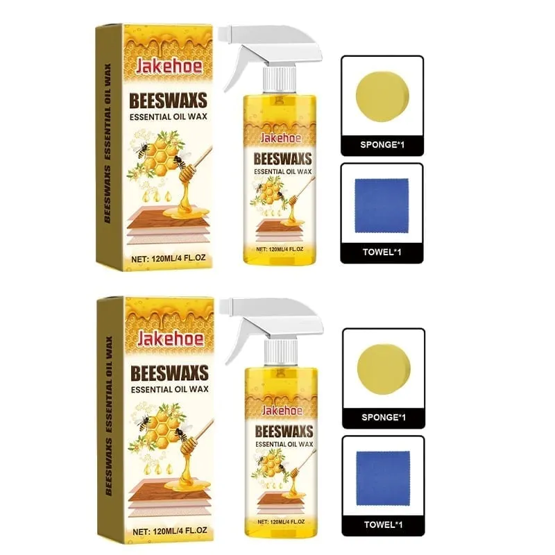 Beeswax Wood Polish Spray