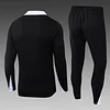 2025/2026 Corinthians Paulista Half-Pull Training Suit Black Football Shirt 1:1 Thai Quality Set