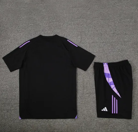 2024 Germany Training Kit Black Football T-Shirt Thai Quality