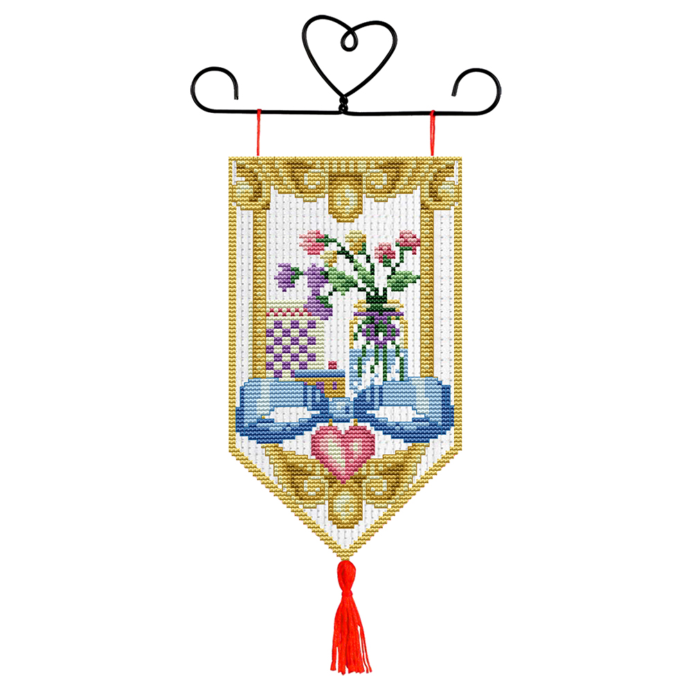 

Vase - Door Decoration Cross Stitch - 23*33CM, 501 Original