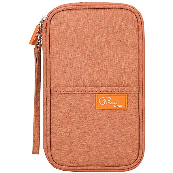 VRIGOO Travel Passport Holder Portable Boarding Bag