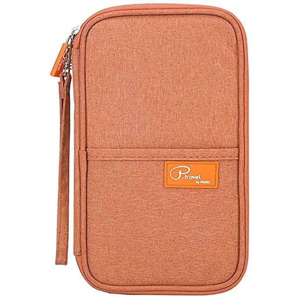 VRIGOO Travel Passport Holder Portable Boarding Bag