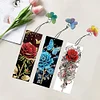 3Pcs Rose - 5d DIY Handwerk Lesezeichen