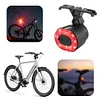 COB Smart Bicycle Rear Light Waterproof Auto Brake Sensing Light (Seat Rails)