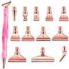 (US Local)13x 5D Resin Diamond Painting Pen Nib DIY Craft Point Drill Pen (Rose Gold)