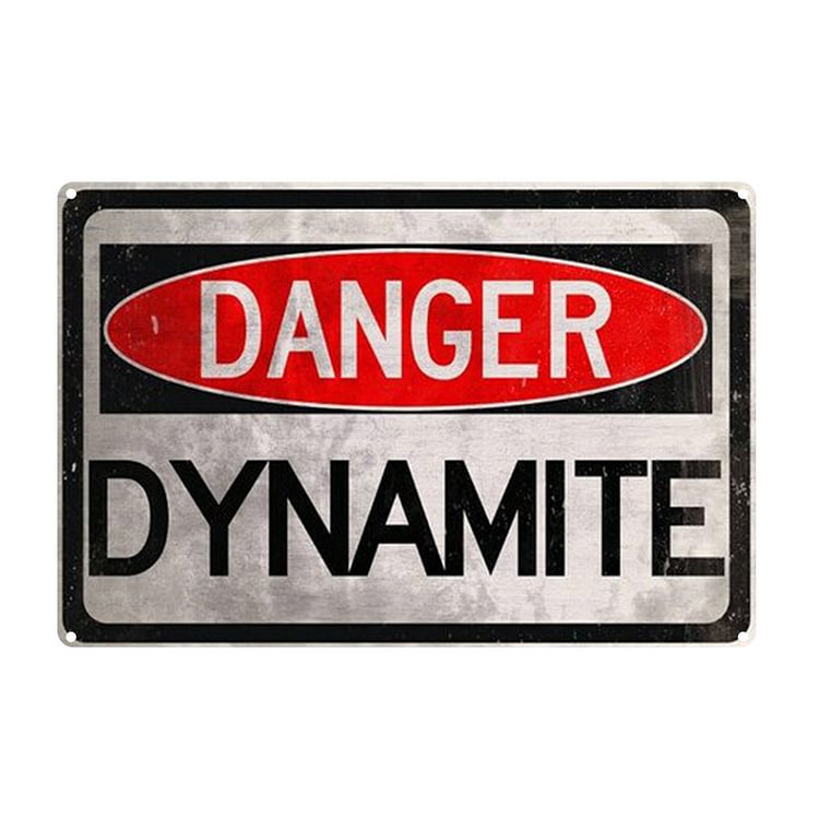 Warning - Vintage Tin Signs/Wooden Signs - 20*30cm/30*40cm