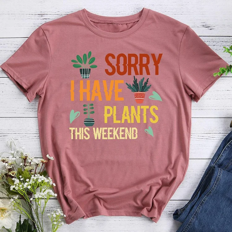 PSL Sorry I Have Plants This Weekend Hiking Tees -011192