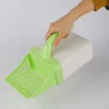  Useful Litter Boxes Cats Cat Litter Shovel Pet Cleanning Tool Plastic Scoop Cat Sand Cleaning Products Toilet For Dog 